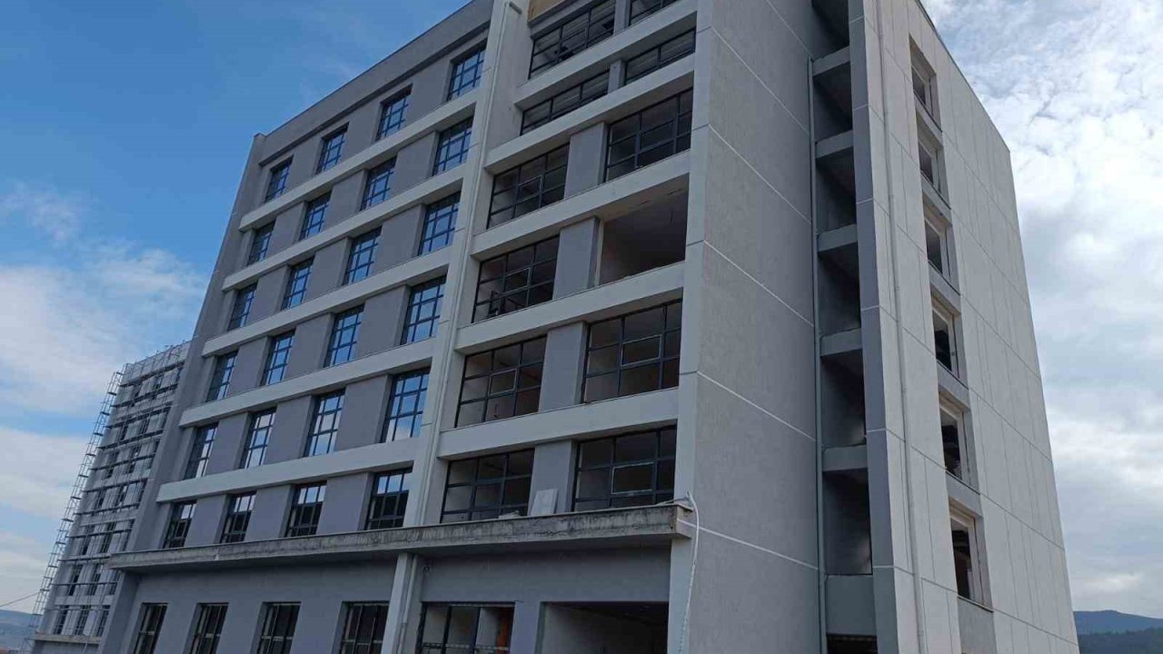 Karabük’te öğrenci yurdu inşaatında çalışmalar sürüyor