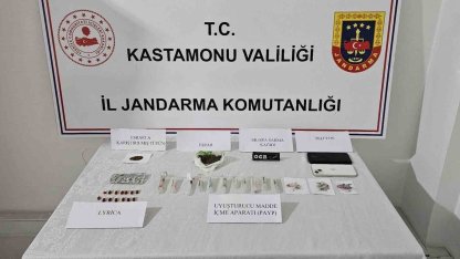Kastamonu’da uyuşturucu operasyonu: 4 tutuklama