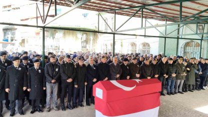 Kıbrıs Gazisi 73 yaşında son yolculuğuna uğurlandı