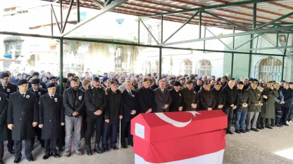 Kıbrıs Gazisi 73 yaşında son yolculuğuna uğurlandı