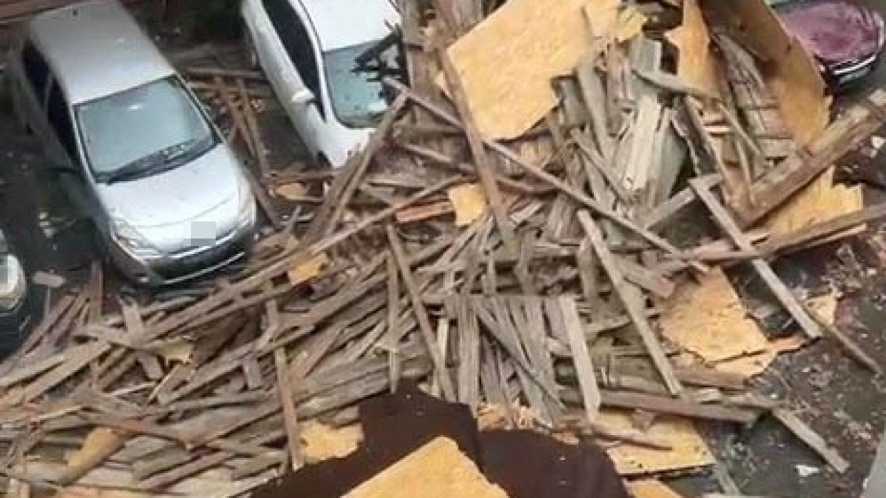 Kocaeli’de sadece bir mahallede 186 evin çatısı uçtu, hasar tespit çalışmaları devam ediyor