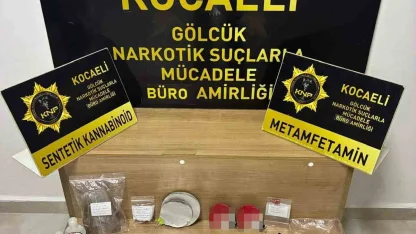 Kocaeli’de uyuşturucu operasyonunda 1 tutuklama