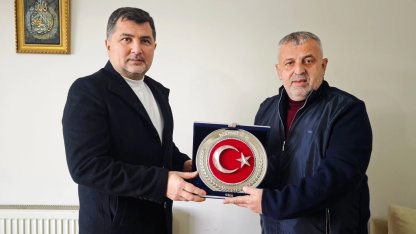 Milletvekili Öztürk, Hizmet-İş Sendikası yöneticilerini ağırladı