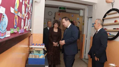 Minik öğrenciler su verimliliği ve sıfır atık projelerini sergiledi