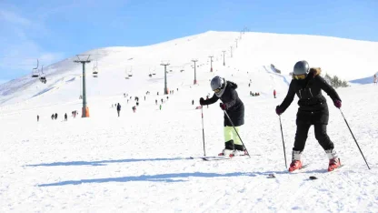 Odak Samsun otobüsleri ile kışın rota "Ladik Akdağ"