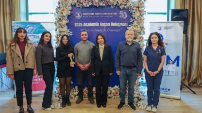 OMÜ’de 2025 yılının öne çıkan akademik başarıları ödüllendirildi