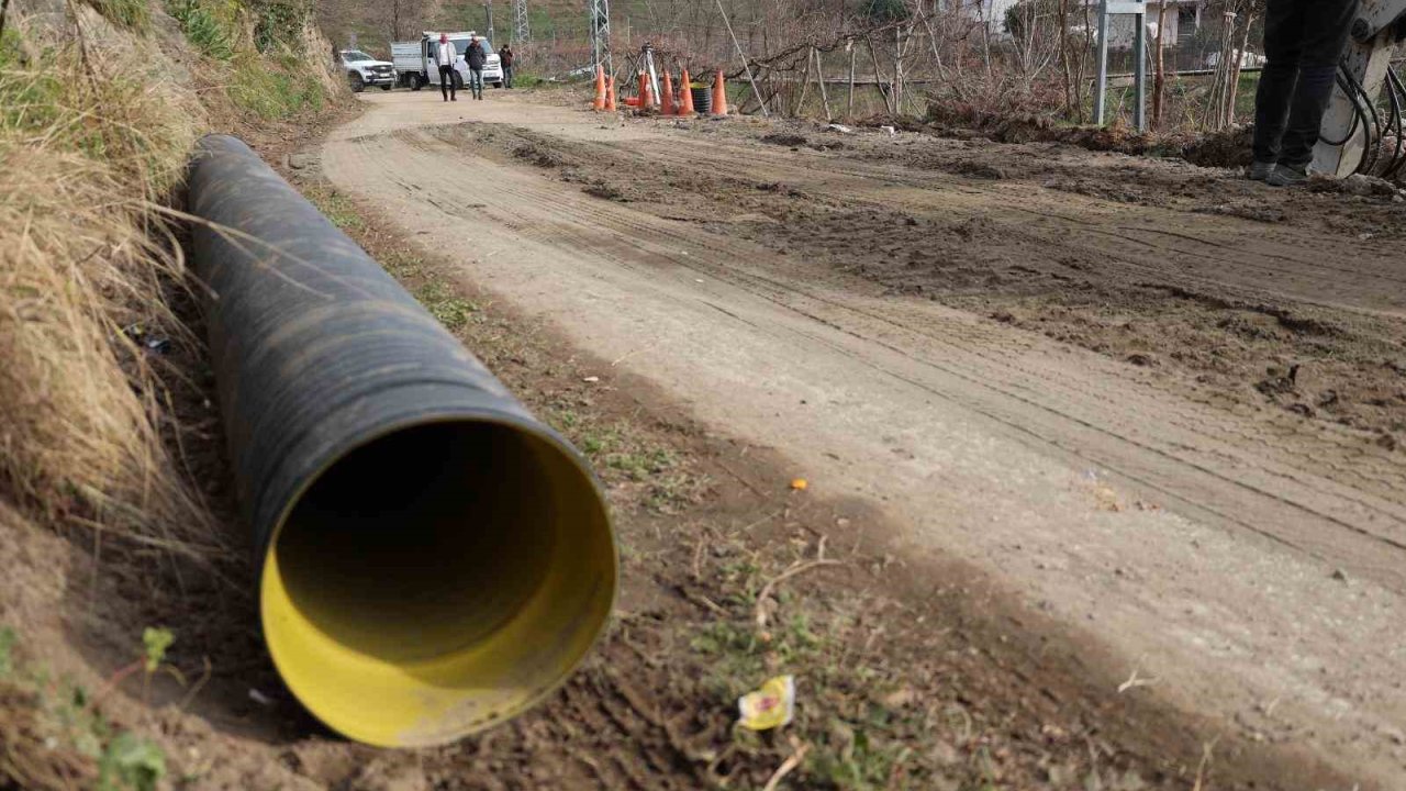 Ordu’da altyapı güçlendirme ve yenileme çalışmaları sürüyor