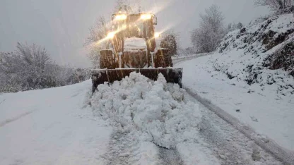 Ordu’da karla mücadele: Kardan kapanan 510 mahalle yolu ulaşıma açıldı