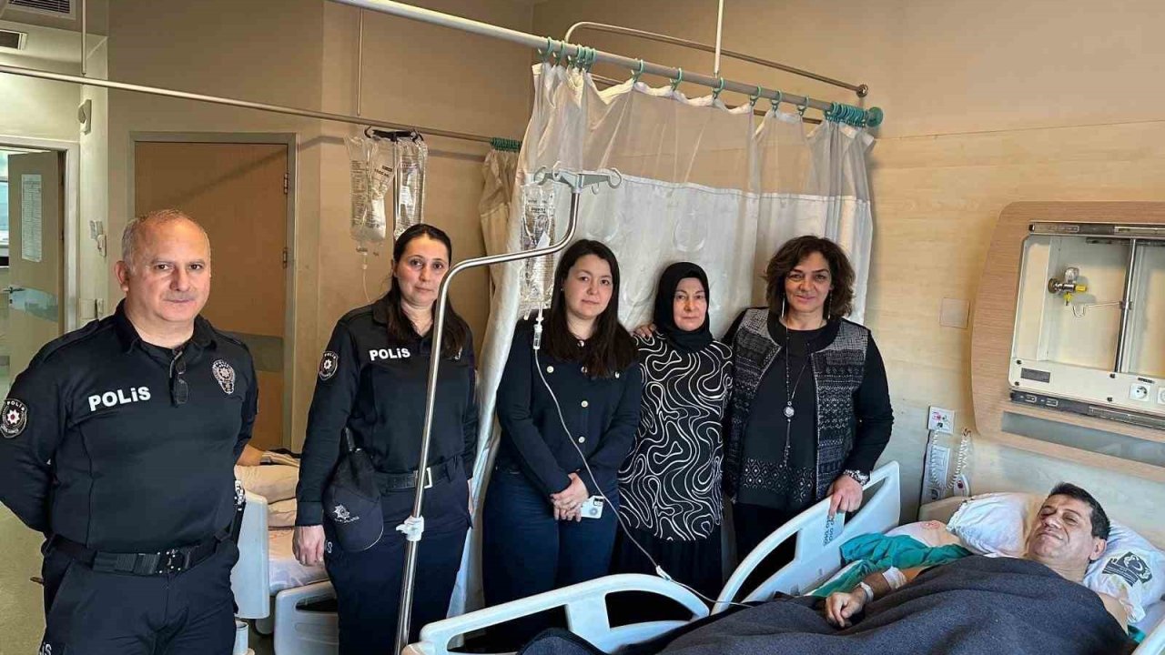 POLDER’den hastanede moral ziyareti