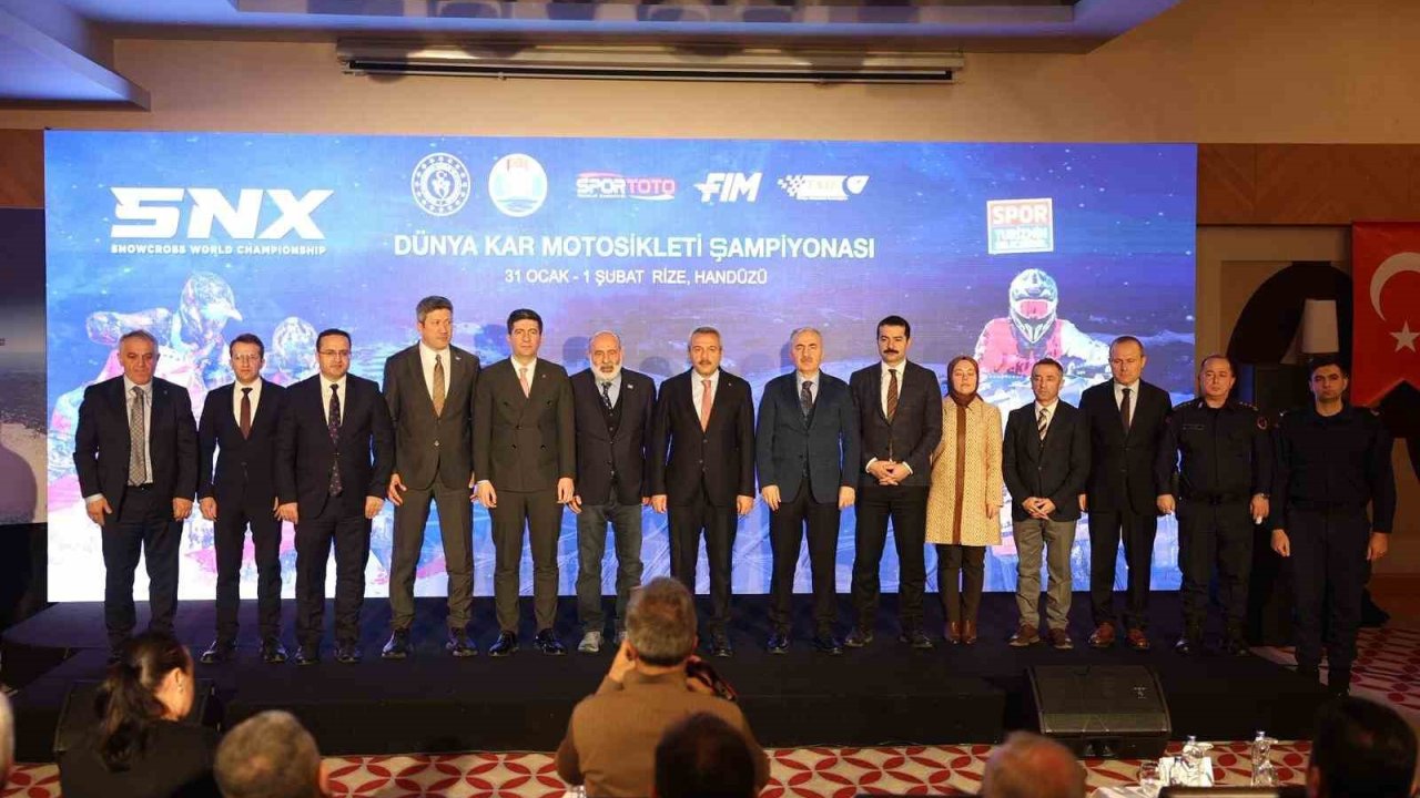 Rize, Dünya Kar Motosikleti Şampiyonası’na ev sahipliği yapacak