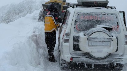 Rize’de kar nedeniyle 31 köy yolu ulaşıma kapandı