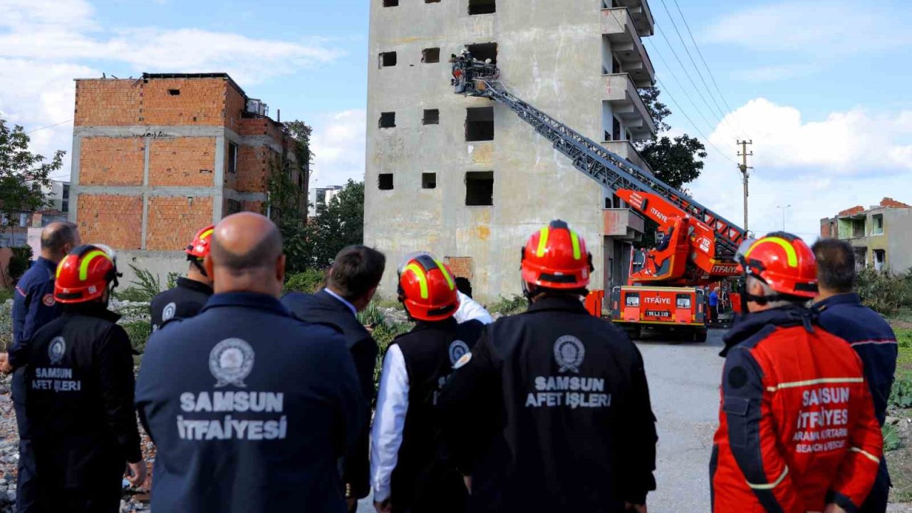 Samsun itfaiyesi 5 bin 119 can kurtardı