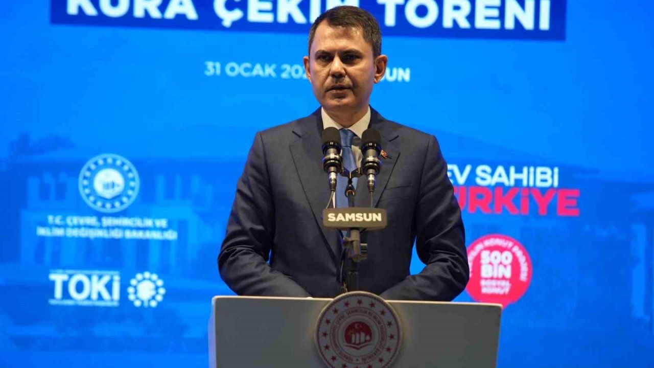 Samsun’da "Ev Sahibi Türkiye" Kura Çekim Töreni