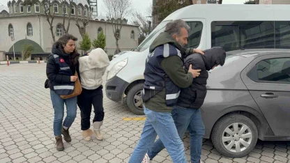 Samsun’da uyuşturucu ticaretinden 1’i kadın 2 kişi tutuklandı