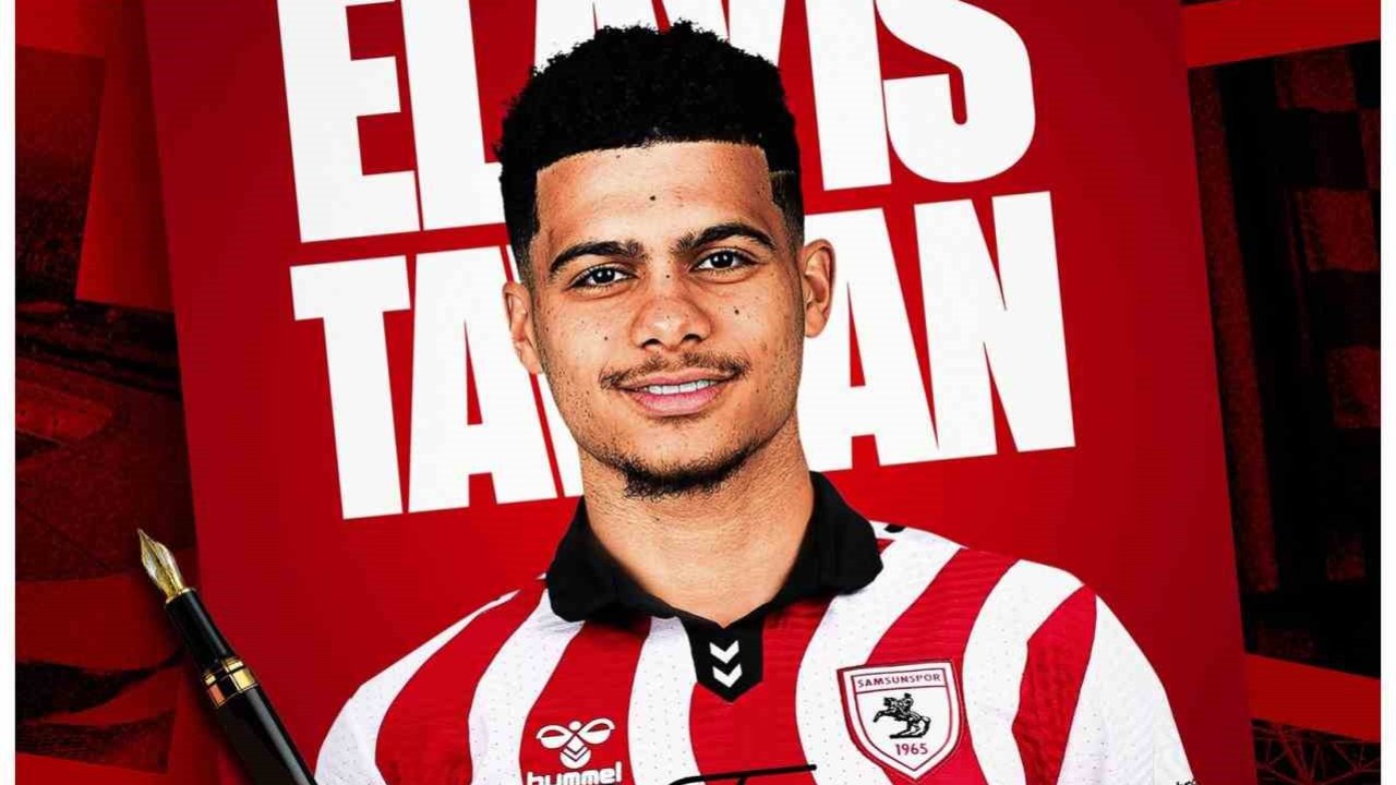 Samsunspor’un 3. transferi Elayis Tavsan