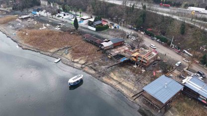 Sapanca Gölü’ndeki kaçak yapılar için ekipler sahaya iniyor
