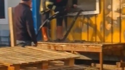 Sinop’ta konteyner yangını korkuttu