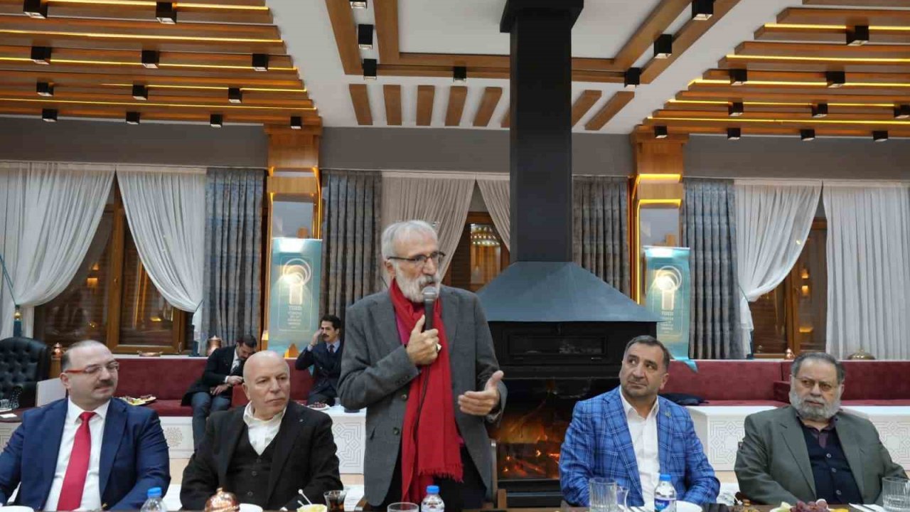 Süleyman Gündüz, Erzurum TDED Şubesi İrfan Meclisi’ne misafir oldu