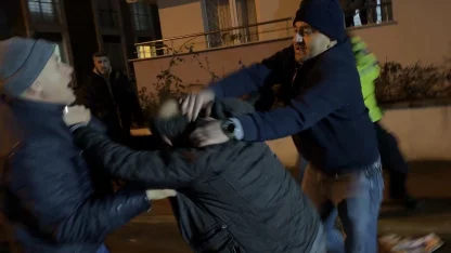 Tokat’ta yangın sonrası mahallede kavga çıktı