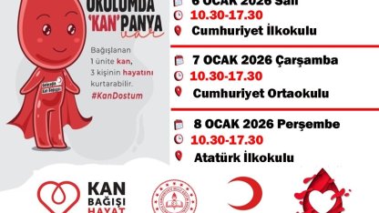 Türkeli’de okullarda kan bağışı kampanyası
