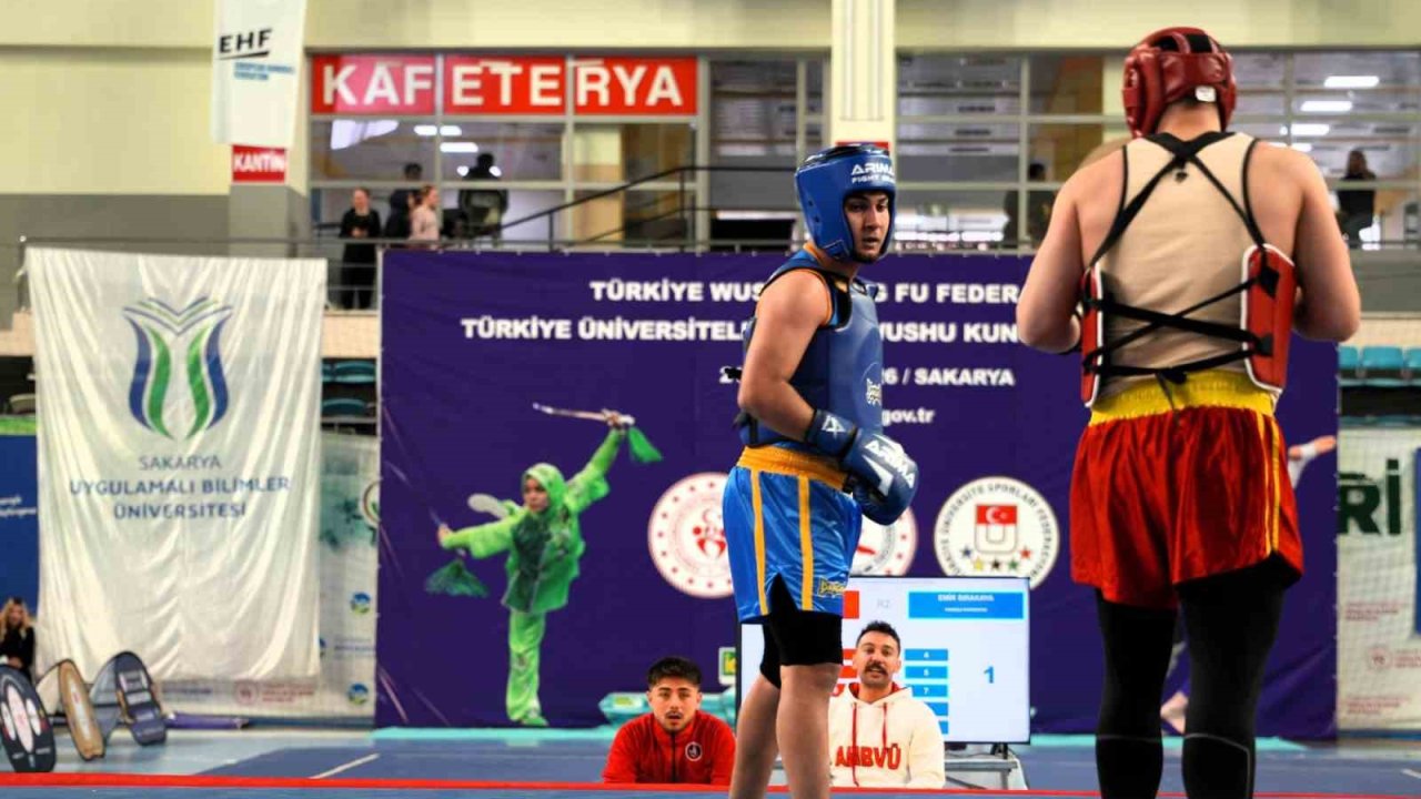 Üniversitelerarası Wushu Türkiye Şampiyonası Sakarya’da başladı