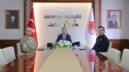 Vali Eldivan Güvenlik ve Koordinasyon Toplantısı’na katıldı