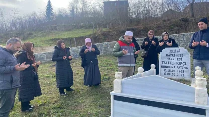 6 Şubat depreminde hayatını kaybeden Ordulu vatandaşlar, kabirleri başında anıldı