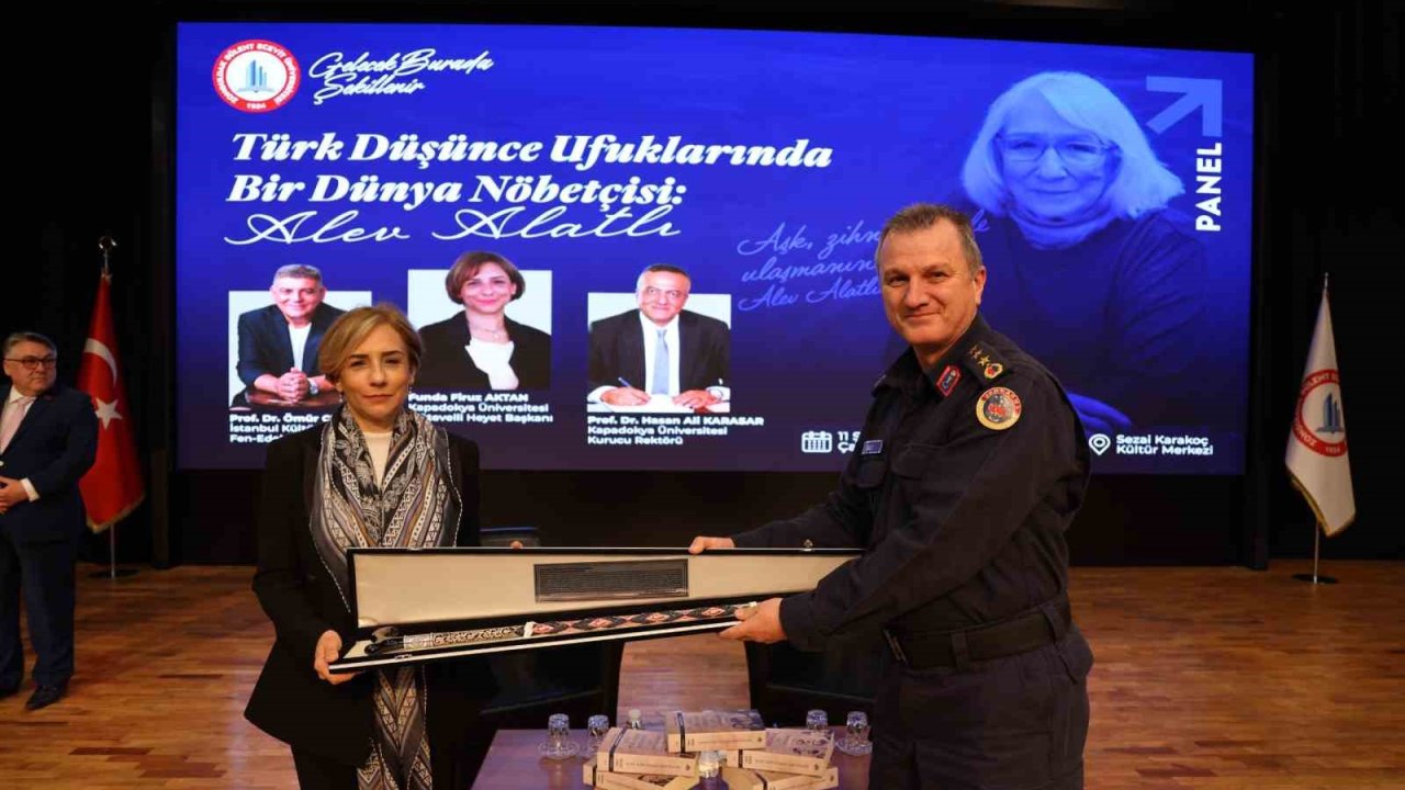 Alev Alatlı’ya BEUN’dan anlamlı vefa