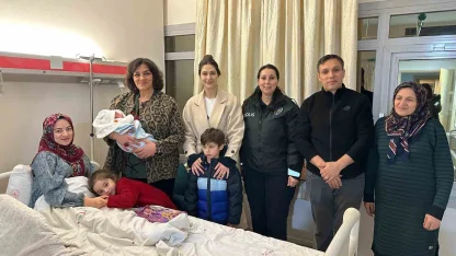 Başkomiser Çekerekli’nin sevincine ortak oldular