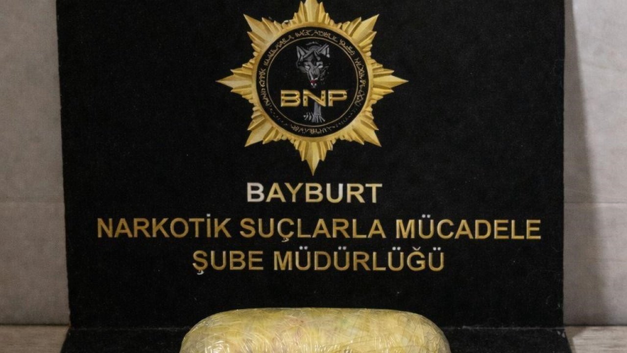 Bayburt’ta 219 gram skunk ele geçirildi
