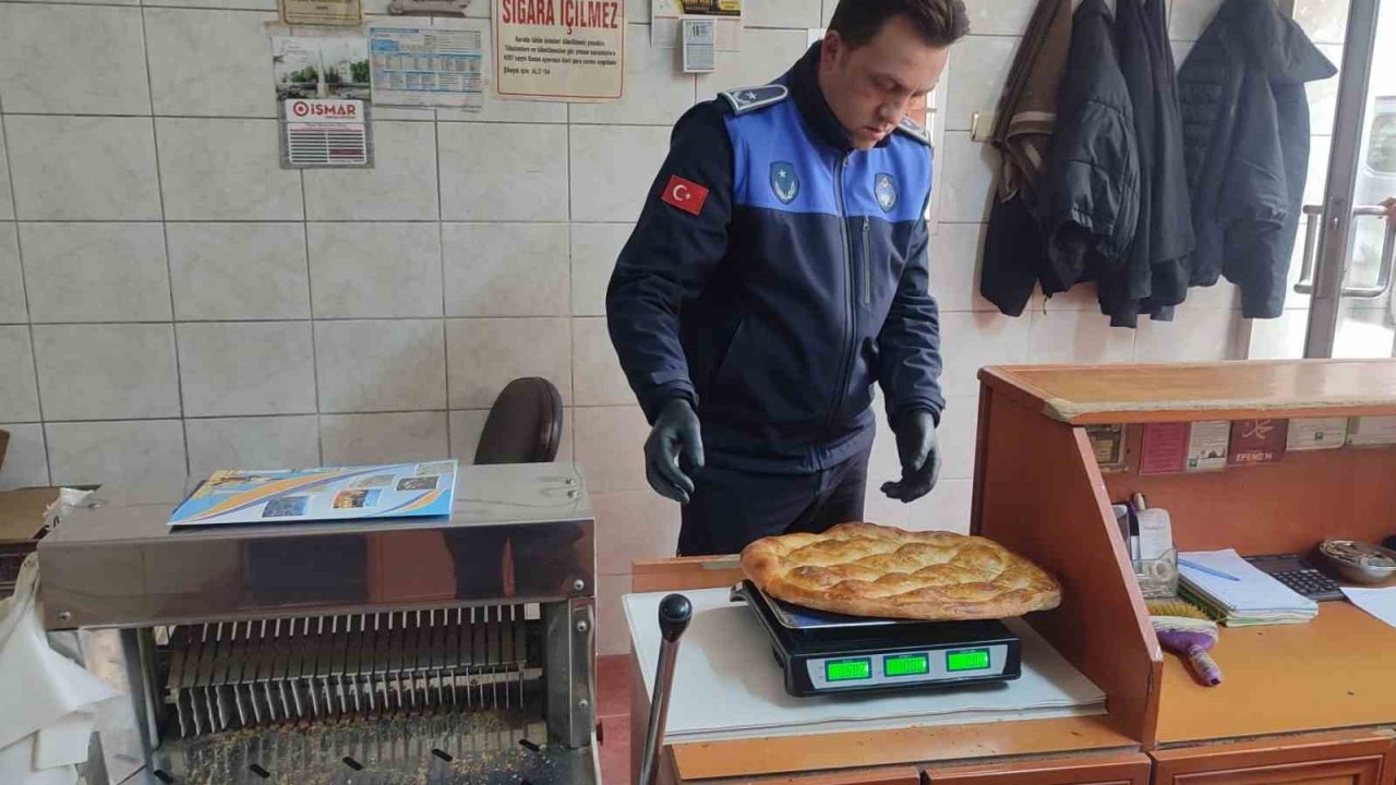 Bayburt’ta fırınlara hijyen ve gramaj denetimi