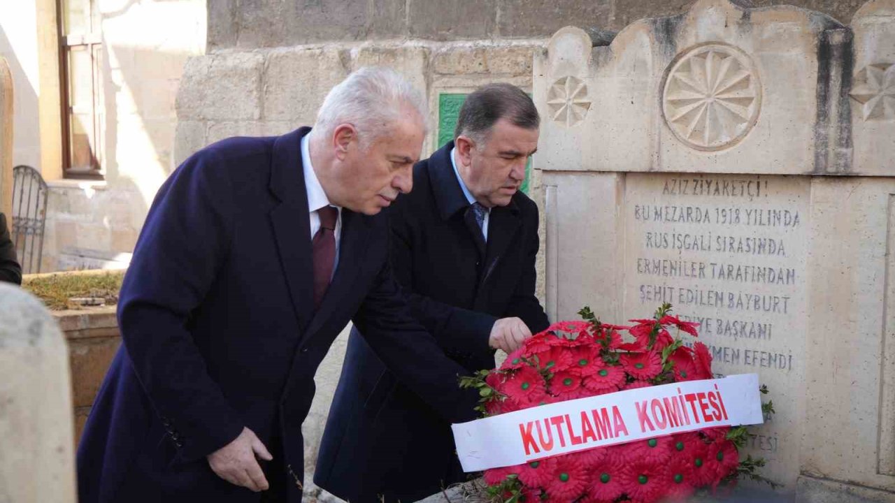 Bayburt’ta kurtuluşun 108’inci yılı dolayısıyla anma programı düzenlendi