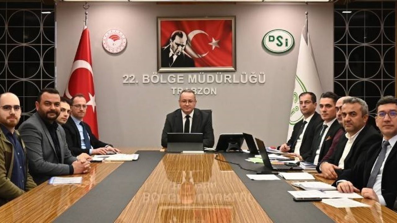 Bayburt’taki taşkın kontrol projelerinin son durumu toplantıda değerlendirildi