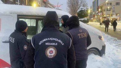 Bolu’da 21 kaçak göçmen yakalandı