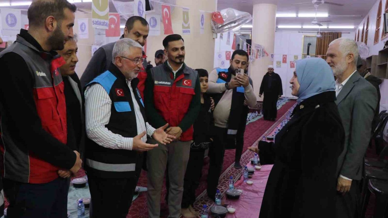 Çorum Belediyesi Suriye’de gönül sofrası kurdu