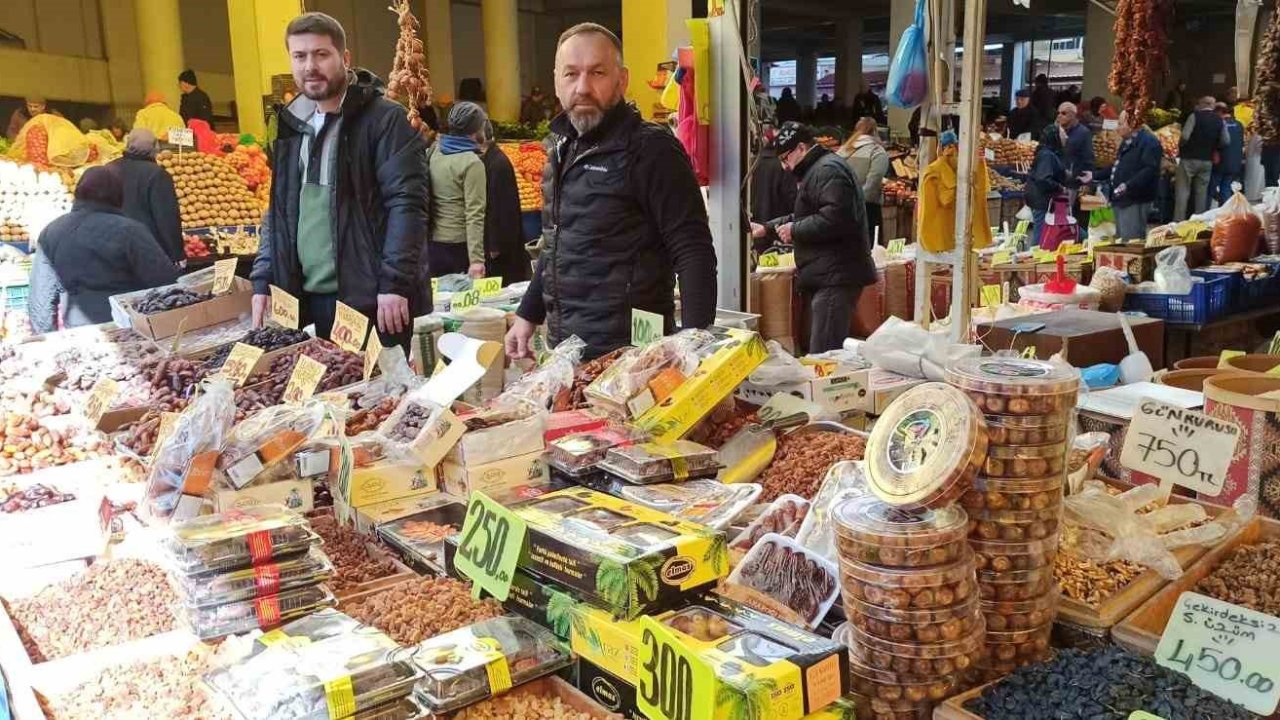Devrek pazarında Ramazan ayı hareketliliği