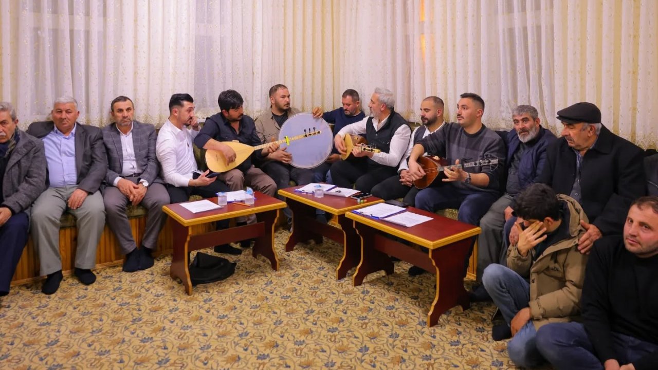 Dövmekaya köy konağında kültür buluşması gerçekleştirildi