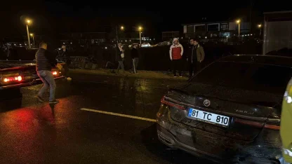 Düzce’de otomobil halk otobüsü ile çarpıştı: 5 yaralı