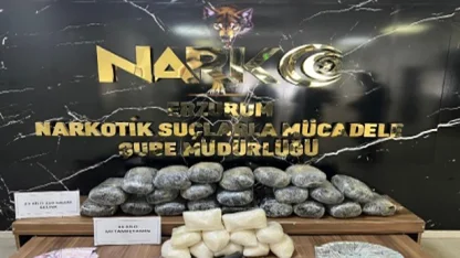 Erzurum’da 23 kilo skunk ve 11 kilo metamfetamin ele geçirildi