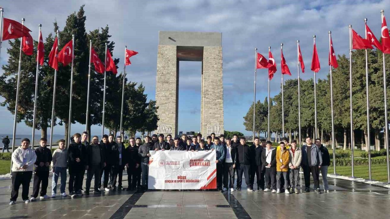 Gençler Çanakkale ruhunu yerinde yaşadı