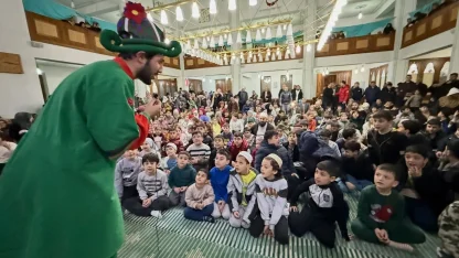 Gölcüklü çocuklar Ramazan coşkusunu camilerde yaşıyor