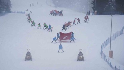 Ilgaz Dağı’nda Sevgililer Günü’nde düzenlenen festival yoğun ilgi gördü