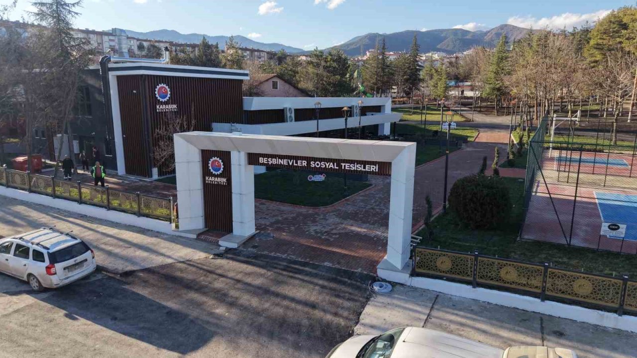 Karabük’te 5000 Evler Sosyal Tesisleri hizmete açıldı