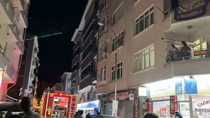 Kastamonu’da korkutan çatı yangını