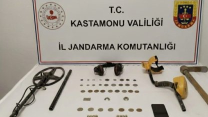 Kastamonu’da tarihi eser kaçakçılarına operasyon: 3 gözaltı