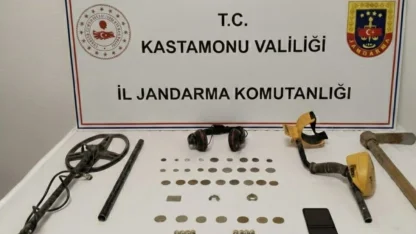 Kastamonu’da tarihi eser kaçakçılarına operasyon: 3 gözaltı