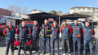 Kocaeli Büyükşehir İtfaiyesi, taşkın riskine karşı Edirne’de