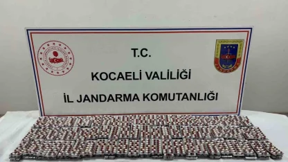 Kocaeli’de 3 kilo bonzai ve 5 bin hap ele geçirildi