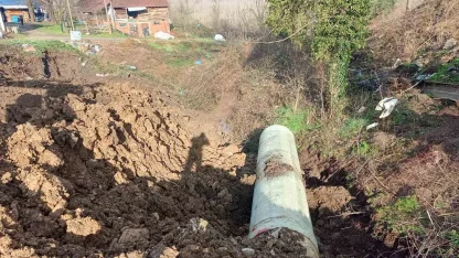 Köylerde alt yapı çalışmaları sürüyor