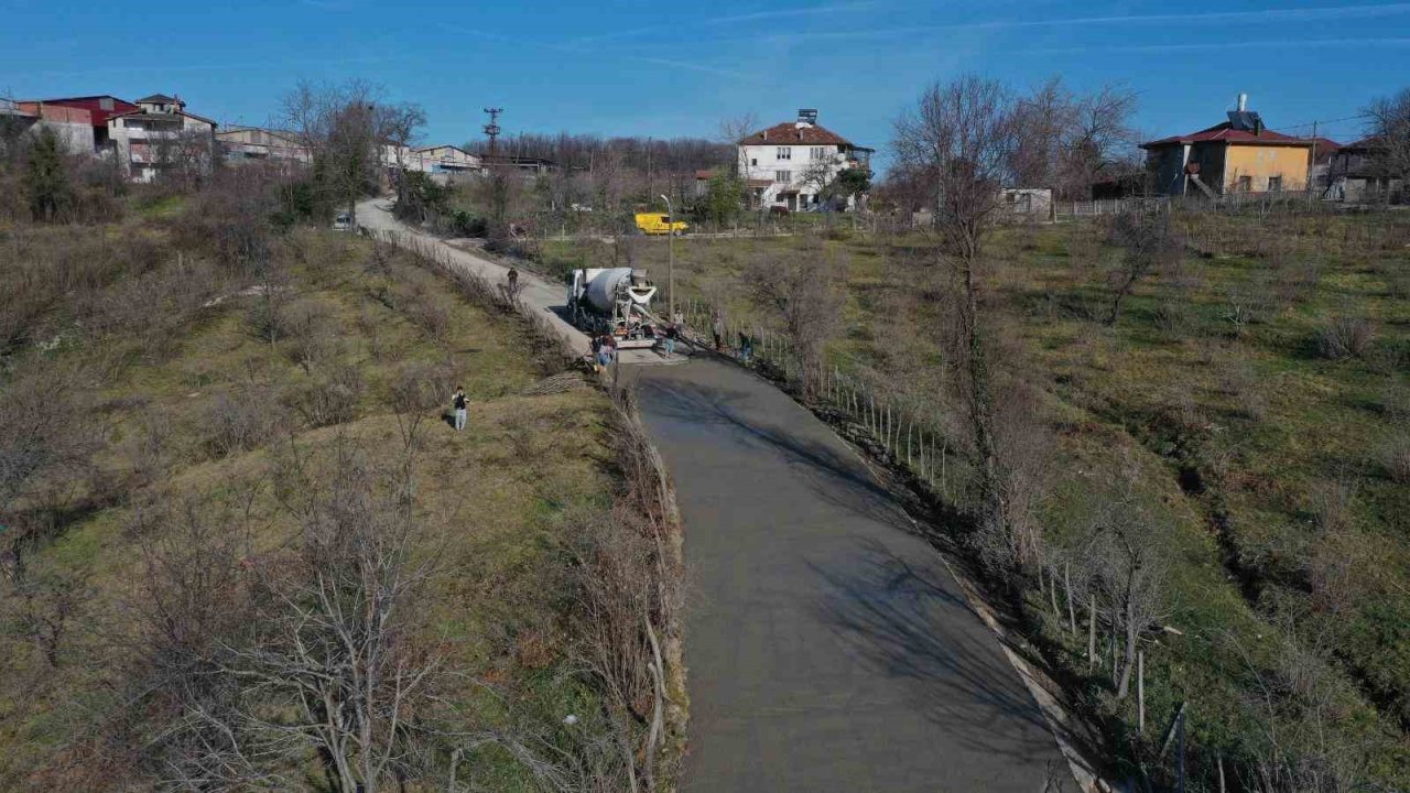 Ordu’da 30 yılık yol sorunu çözüme kavuşuyor